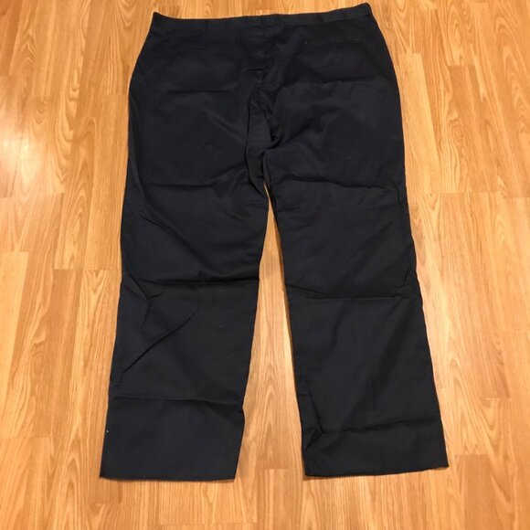 Angelica Uniform Pant Mens Black Un-hemmed Polyester Cotton Size 50 NEW - Picture 3 of 6